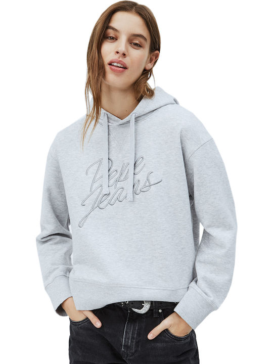 Pepe Jeans Carina Γυναικείο Φούτερ με Κουκούλα ...