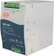 Mean Well Τροφοδοτικό Ράγας SDR480-24 με Έξοδο 24V και Ισχύ 480W 20A