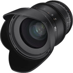 Samyang 35mm T1.5 VDSLR MK2 Cine Cadru complet pentru montură Fujifilm X Samyang 35mm T1.5 VDSLR MK2 Cine Cadru complet pentru montură Fujifilm X