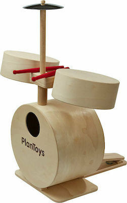 Plan Toys Wooden Drums for 3+ Years