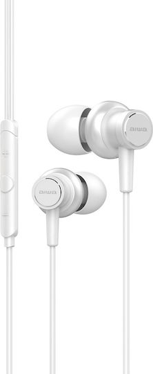 Aiwa Diamond ESTM500 In-ear Handsfree with 3.5mm Connector White