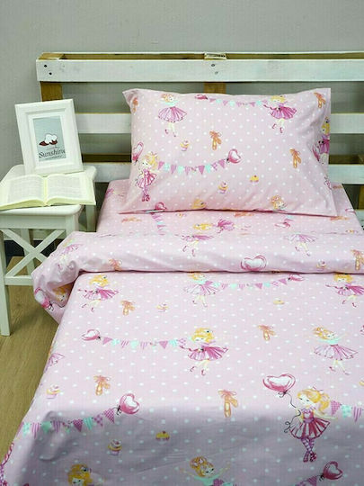 Sunshine Cotton Feelings 30 Kids Duvet Cover Single Cotton 170x250cm Sunshine Cotton Feelings 30 Kids Duvet Cover Single Cotton 170x250cm