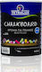 Tetralux Chalkboard Vopsea acrilică Negru Vopsea specială pentru crafturi 750ml