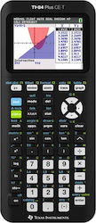 Texas Instruments Αριθμομηχανή Γραφημάτων TI 84 Plus CE-T σε Μαύρο Χρώμα