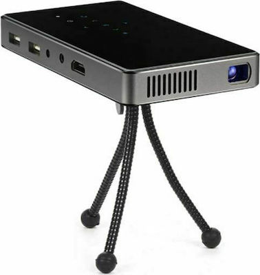 Clever CleverCinema V5 Projector Wi-Fi Connected with Built-in Speakers Black