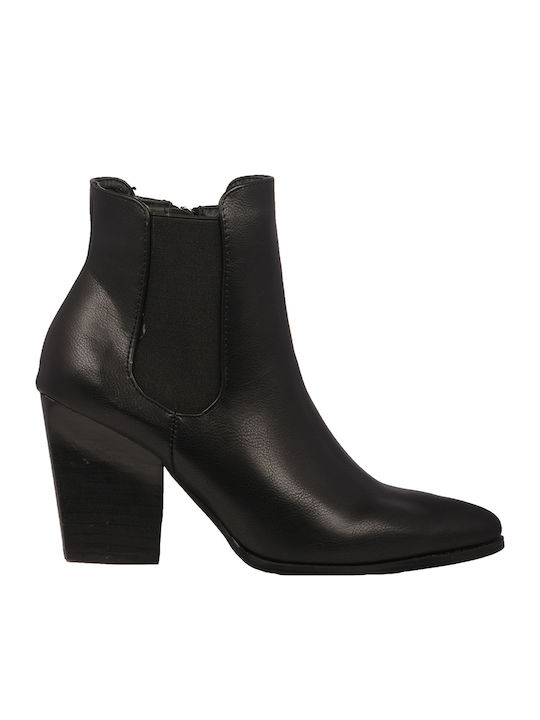 Seven Damen Chelsea Stiefeletten Schwarz