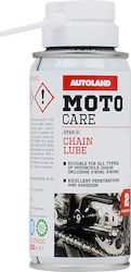 Autoland Chain Lubricant Λιπαντικό Αλυσίδας Μοτοσυκλέτας 100ml
