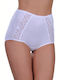 Lord 2632 Cotton High-waisted Women's Slip with Lace White