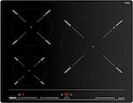 Teka IBC 63010 MSS Autonomous Cooktop with Induction Burners 60x51cm