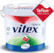 Vitex Teflon Base TR Plastic Paint for Interior Use White 3lt