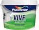 Vivechrom Vive Acrylic Βάση P Plastic Acrilyc Paint for Exterior Use White 9lt