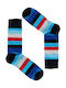 Lord Herren Gemusterte Socken Blau 1Pack