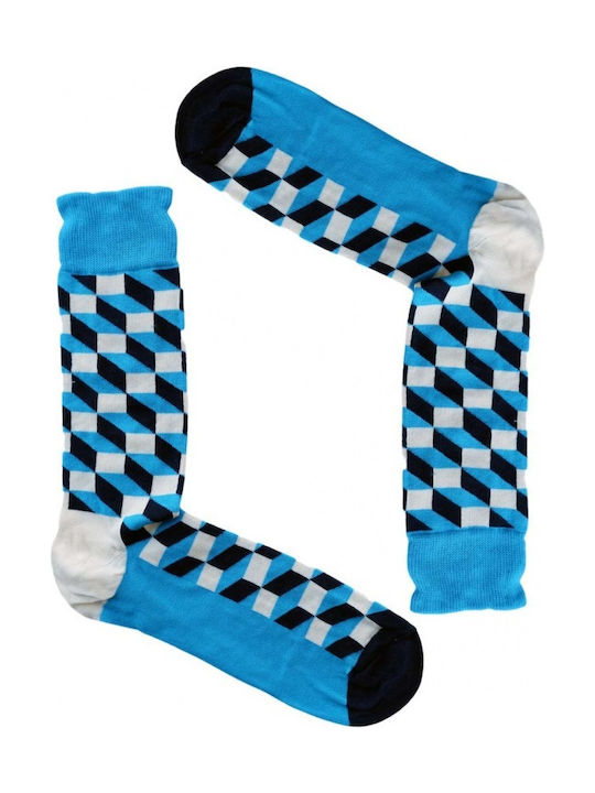 Lord Men's Socks with Design Blue