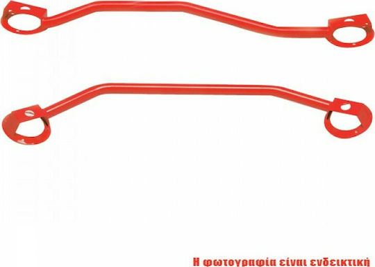 OMP Μπάρα Θόλου Ρυθμιζόμενη Σιδερένια Subaru Impreza WRX 4WD 12/00-02