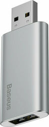Baseus 64GB USB 2.0 Stick Argint