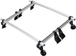 La Prealpina Roof Bars Aluminum Calypso (without Legs) Silver 10622