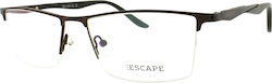 Escape Eyewear Herren Metallisches Brillengeste...