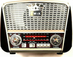 Cmik MK-455UC-BT Retro Tabletop Radio Solar with USB Brown