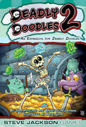 Steve Jackson Games Extensie Joc Deadly Doodles 2 pentru 1-4 Jucători 8+ Ani