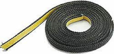 Feuerbeständiges selbstklebendes Flachstrick-Isolierband 2X10 mm für Kamine, Öfen, Brenner usw.