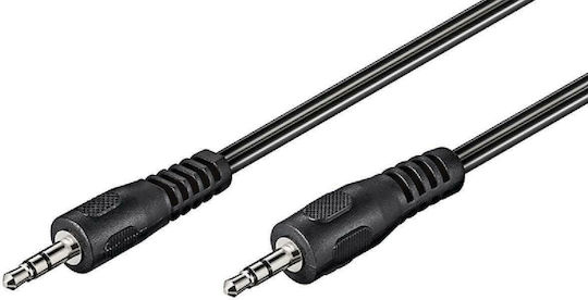 Goobay Καλώδιο Ήχου 3.5mm male - 3.5mm male Μαύρο 10m 50931