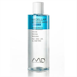 MD Professionnel Micellar Biphase Water Makeup Remover 400ml MD Professionnel Micellar Biphase Water Makeup Remover 400ml