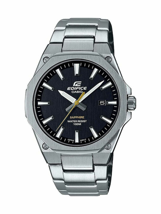 Casio Edifice Ρολόι Μπαταρίας με Μεταλλικό Μπρασελέ Casio Edifice Ρολόι Μπαταρίας με Μεταλλικό Μπρασελέ