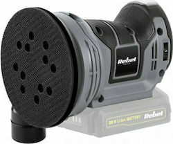 Rebel RB-1059 Έκκεντρο Τριβείο 125mm Μπαταρίας 20V Solo με Ρύθμιση Ταχύτητας και με Σύστημα Αναρρόφησης