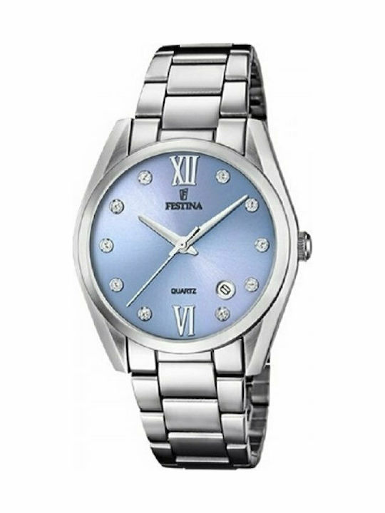 Festina Women's Watch with Silver Metal Bracelet