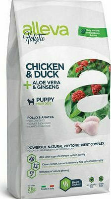 Alleva Holistic 12kg Dry Food for Large Breed Puppies with Chicken and Duck