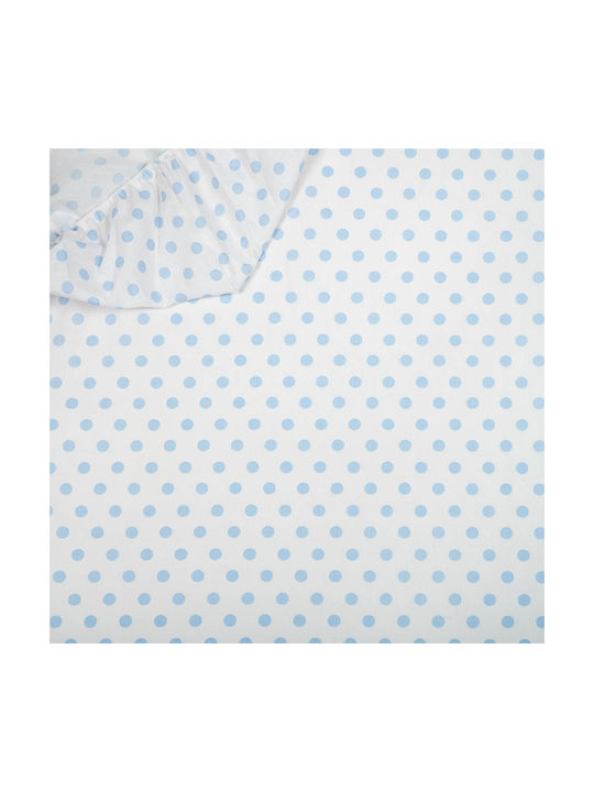 Mother Baby Polka dot Baby Sheet Crib Cotton Fi...