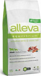 Diusapet Alleva Equilibrium Sensitive 12kg Dry Food for Adult Medium & Large Breed Dogs with Lamb