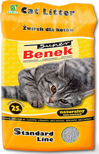 Super Benek Bentonite Cat Litter 25lt