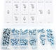 Kraft & Dele Tool Accessories Grease Fittings in Plastic Case KD10507 110pcs
