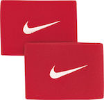 Nike Guard Stay II Football Pole Straps Set 2pcs Red