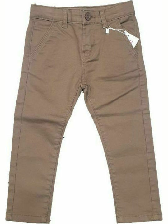 Losan Pantalon Pentru Copii Denim Maro