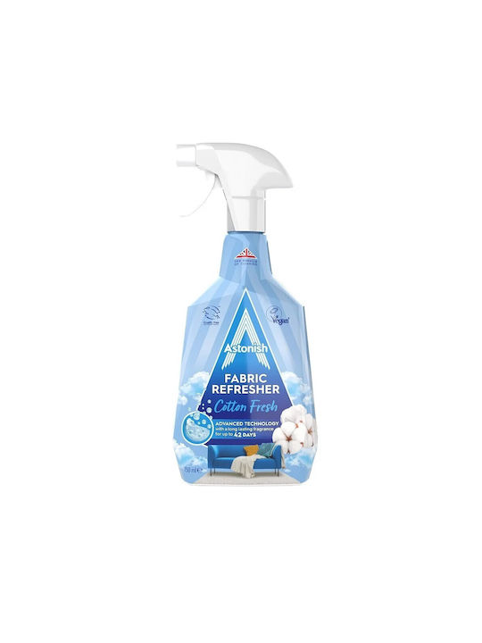 Astonish Spray Parfumat cu Aromă Bumbac proaspăt 750ml