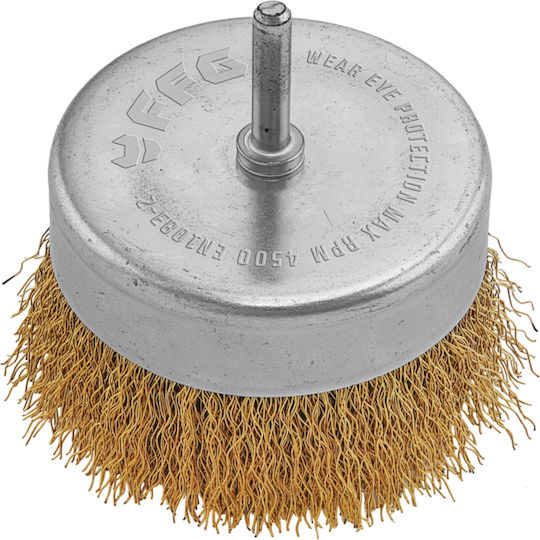 FFG 38687 Wire Brush Bell for Drill 80mm
