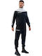 Tuta Roma Football Tracksuit Glossy with Elastic Black