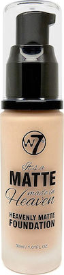 W7 Cosmetics Matte Made In Heaven Liquid Make Up Early Tan 30ml