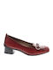 Hispanitas Anatomic Leather Red Low Heels