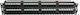 Safewell Patch Panel Unshielded για Rack 2U 19" 48 Θυρών cat6 Μαύρο
