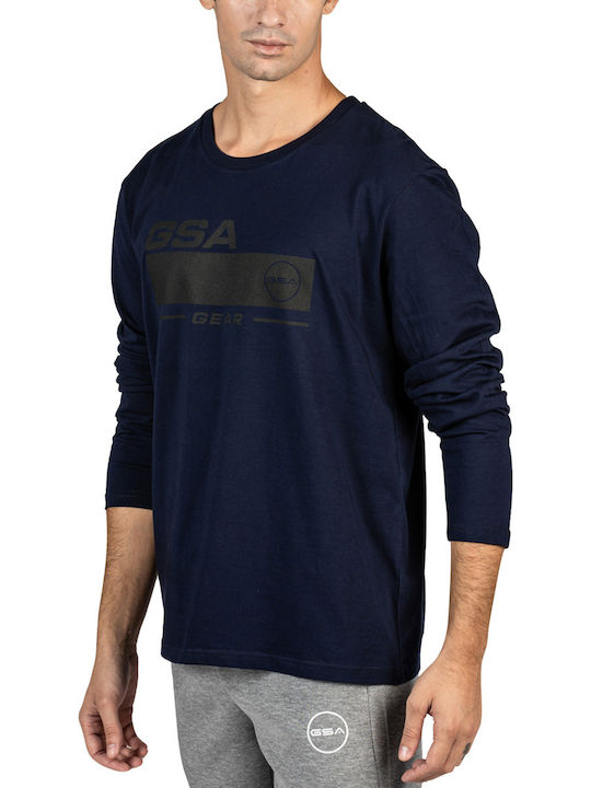 GSA Men's Short Sleeve T-shirt Navy Blue 17-1239-03