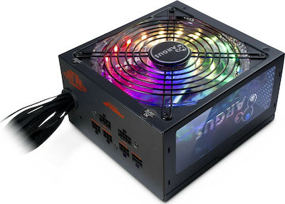 Inter-Tech Argus RGB-750W CM II 750W Черно Компютърно захранване Полумодулни 80 Plus Gold