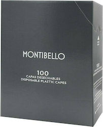 Montibello Haircut Cape Black 100pcs
