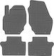Frogum Set of Front and Rear Mats 4pcs for Volvo S80 2007-2016 Black