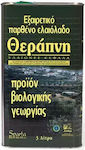 Θεράπνη Extra Virgin Olive Oil Organic 3lt in a Metallic Container