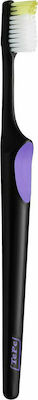 TePe Nova Manual Toothbrush Medium Black-Purple 1pcs