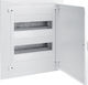 Hager Golf Walled 12-Elements Fuse Box with 2 Rows W352xH418xD72mm with Opaque Door