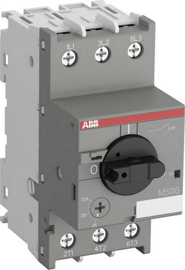 Abb Термомагнитни Индустриален превключвател Термомагнитен превключвател 20.0-25.0A 47903